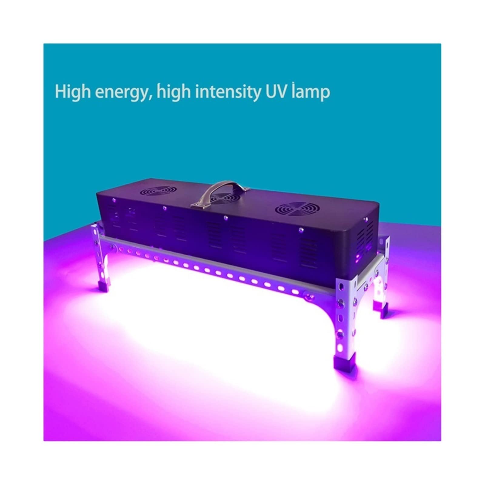 Lampy polimeryzacyjne, Wentylator o dużej mocy Klej chłodzący Bezcieniowy atrament Płaski drut Wzmocnienie Ochrona połączeń lutowanych Lampa utwardzająca UV(365nm)