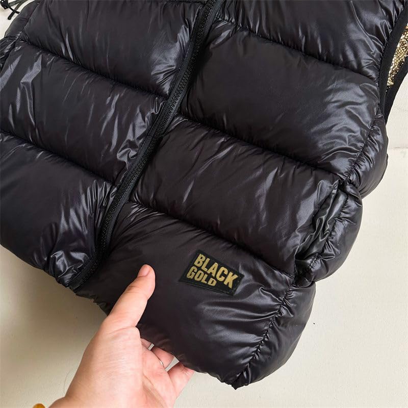 Children's Hooded Vest Autumn & Winter New Item Thick Winter Vest 3-12 Years Old Warm Cotton Jacket Lightweight Soft Design - Image 4