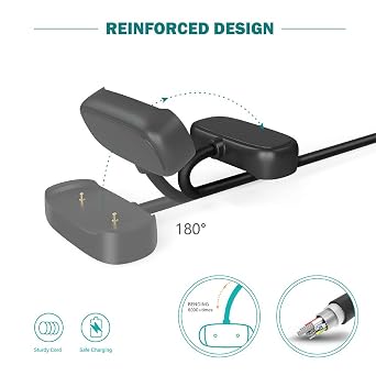 TUSITA Charger Compatible with Amazfit GTR 2 2e, GTR Mini, GTS 2 2e, GTS2/GTS4 Mini, Active/Active Edge, Bip 5, Bip 3 Pro, Bip U Pro, T-REX Pro(Not for T-REX), Pop Pro, Zepp E Z Smart Watch
