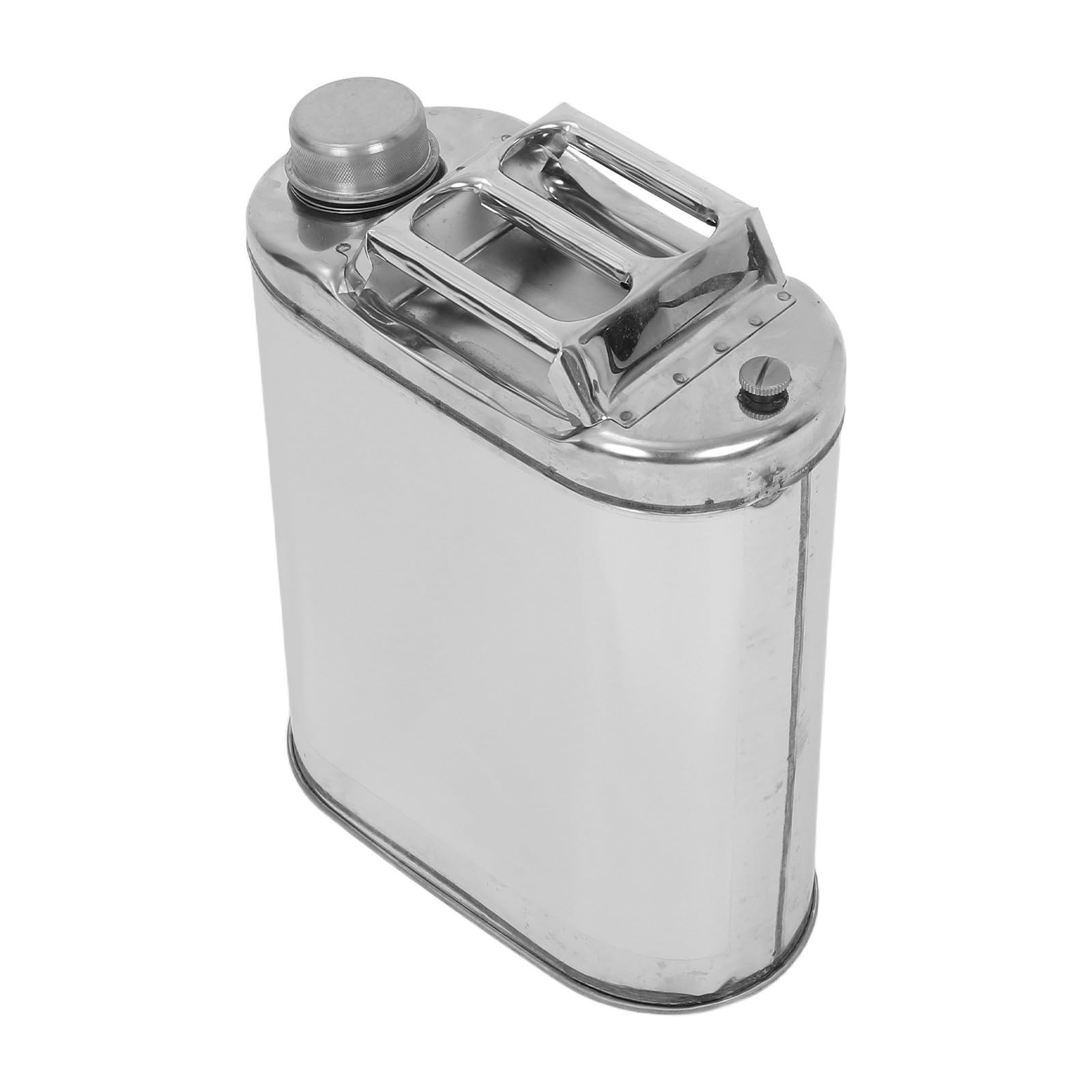 Edelstahl Wasserkanister 10 L mit auslaufsicherer Struktur und flexiblem Auslaufsystem für Gartenbewässerung und Camping