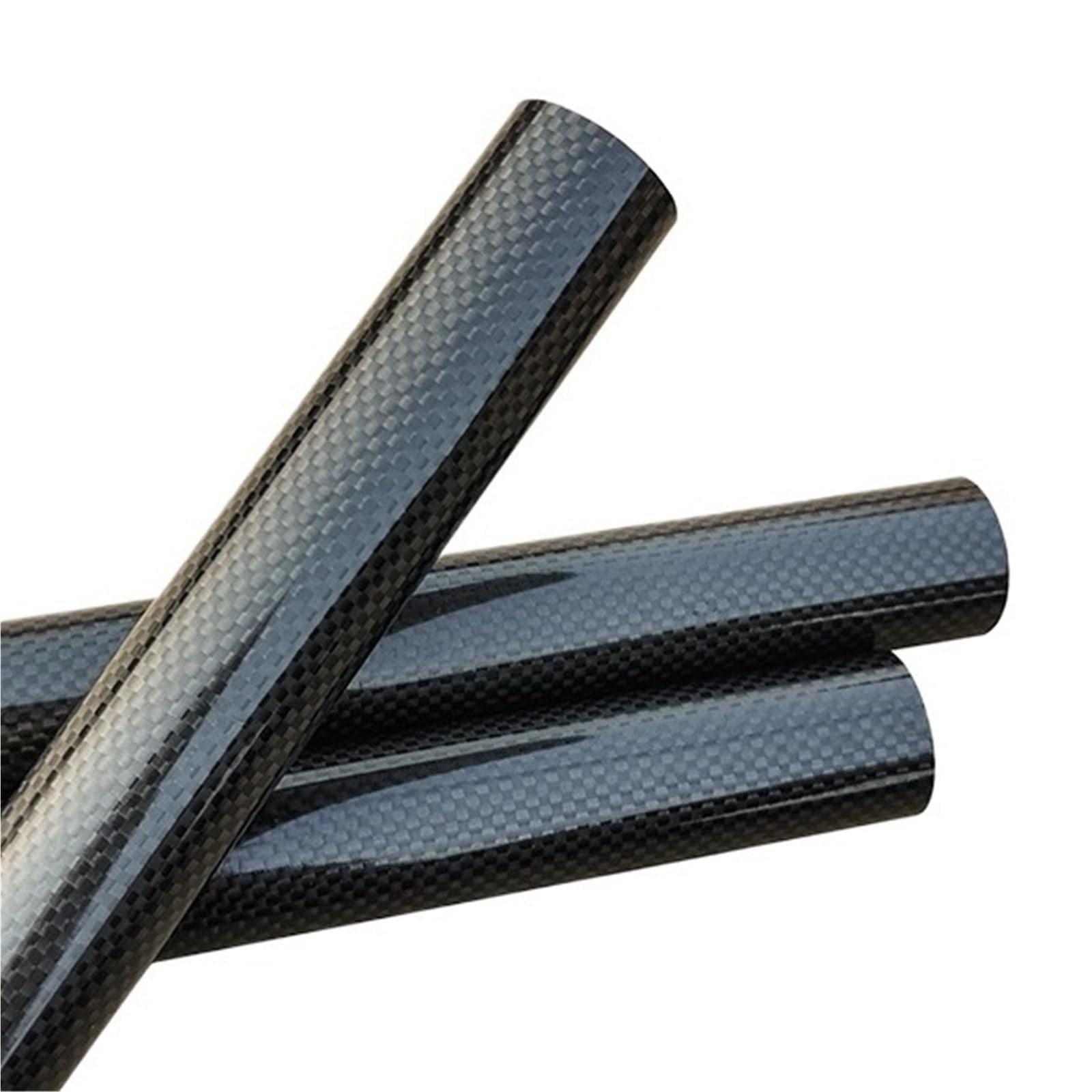 4 tubi avvolti in fibra di carbonio 3K, superficie liscia lucida, diametro 12 mm, 14 mm, 16 mm, 18 mm, 22 mm, 24 mm, 26 mm, 28 mm, 30 mm, 35 mm, lunghezza 500 mm (28 x 26 x 500 mm)