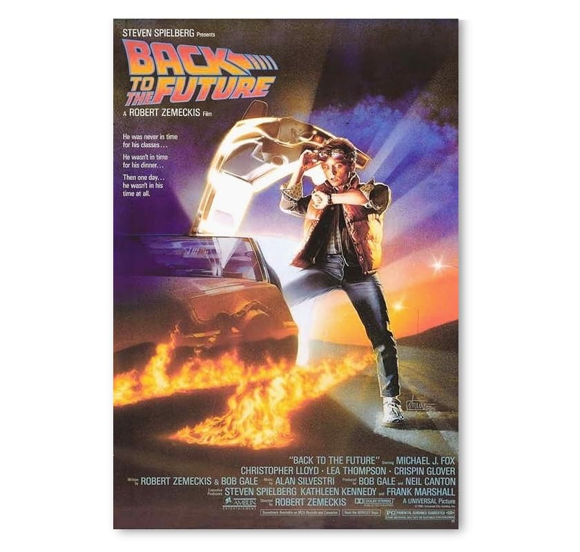 Amazon.co.jp: 映画ポスター バックトゥザフューチャー Back to the