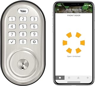 Yale Assure Lock Keypad - Wi-Fi Smart Lock, Satin Nickel