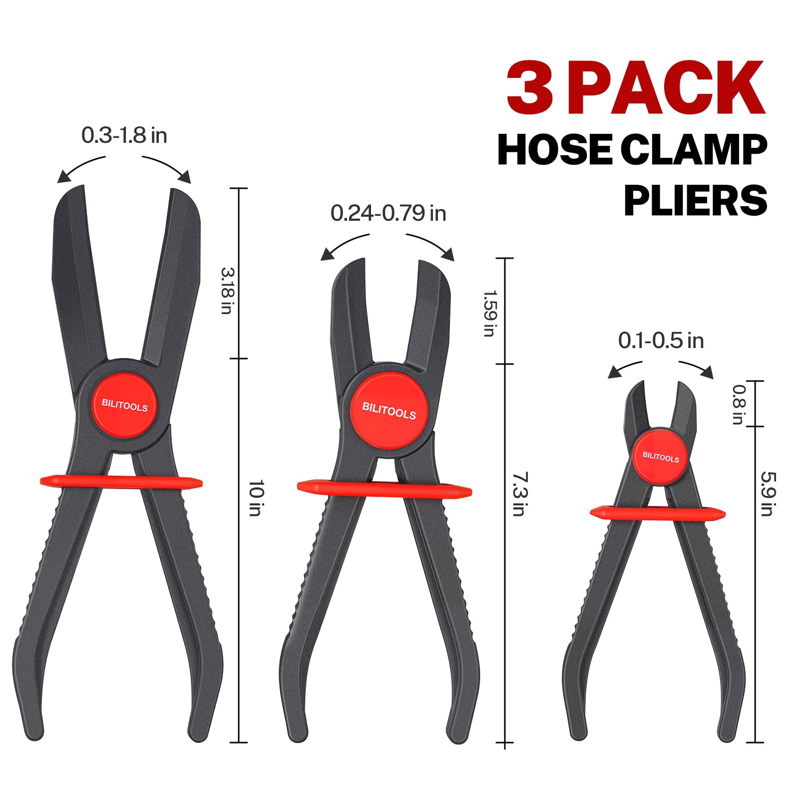 Snapklik.com : Hose Pinch Off Pliers Clamp Pliers Plastic Straight For ...