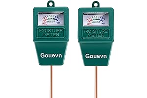 2-Pack Soil Moisture Meter for Healthy Potted Plants