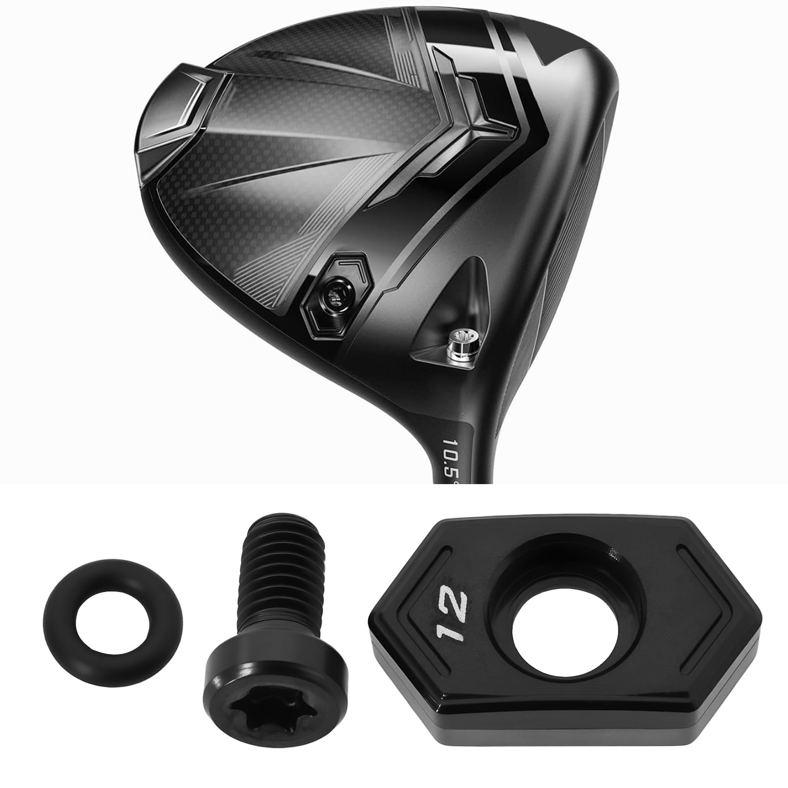 ECSiNG Golfschlägerschraube Gegengewichtsschraube Kugelkopfgewicht Kompatibel mit Cobra DS-Adapt X LS Max-K Max-D T Golfschlägerspezifisches Zubehör