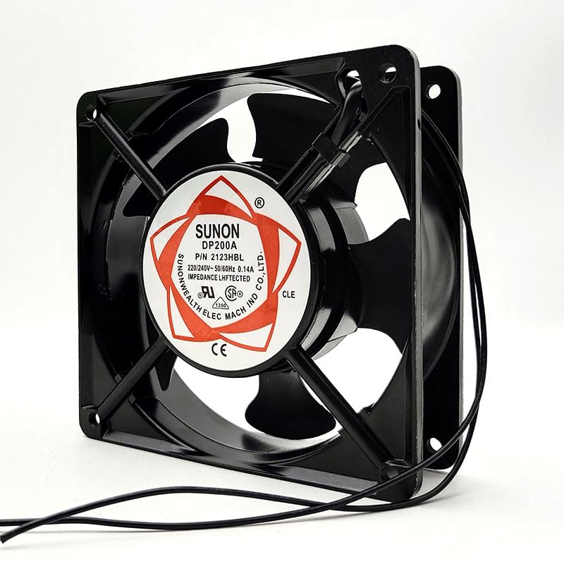 DP00A P/N 2123HBL 12CM 220V 12038 Fan Double Ball Cooling Fan