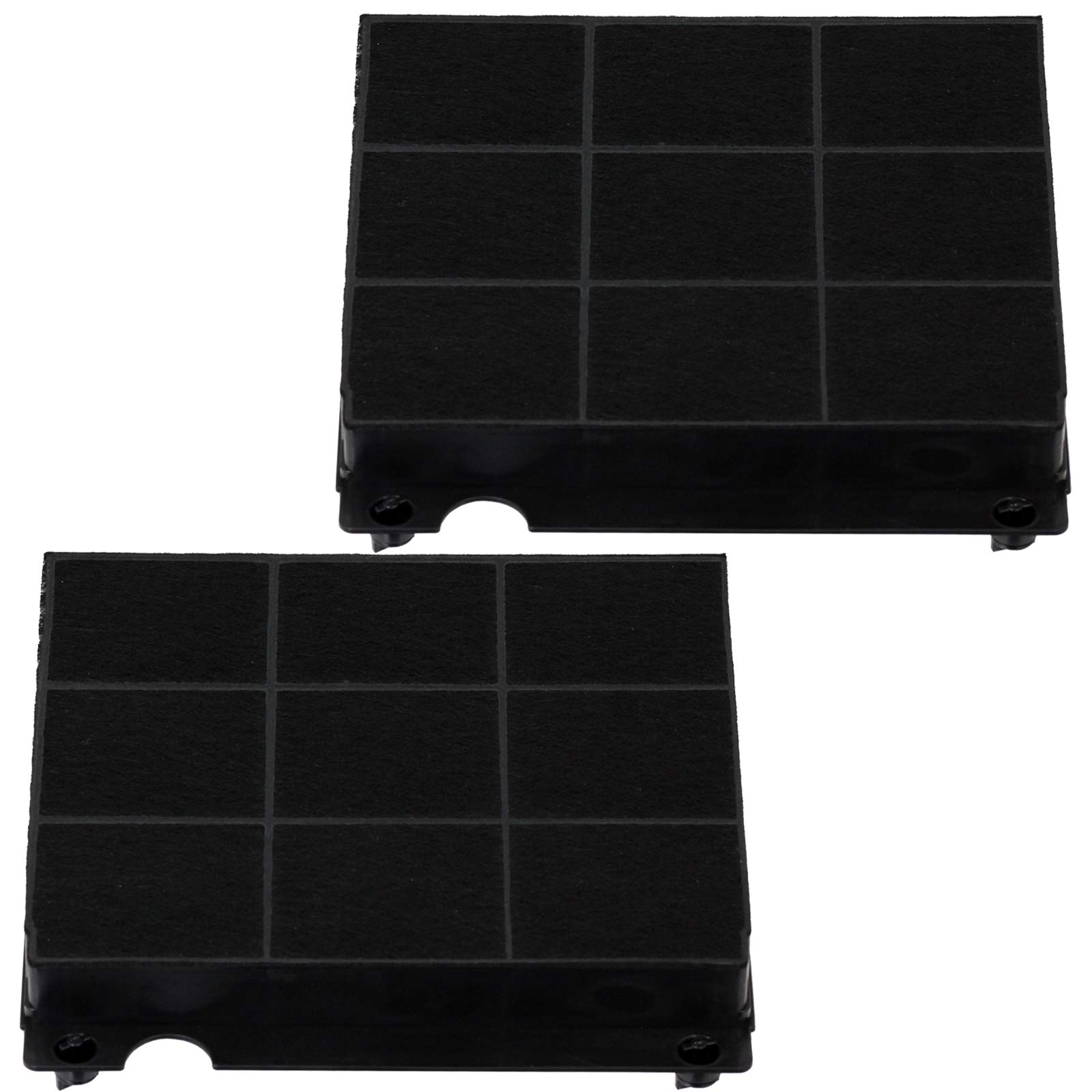 SPARES2GO Type 15 Charcoal Carbon Odour Filter, compatible with Elica Cooker Hood Fan Vent (Pack of 2)