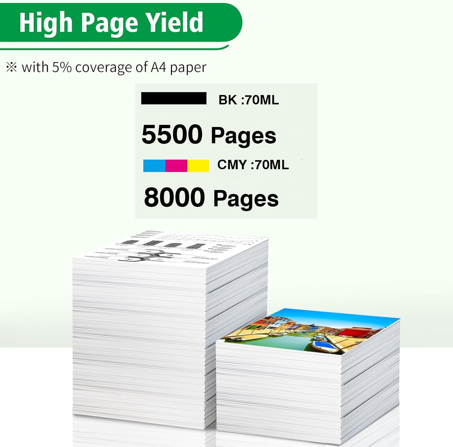 ASV 003 Black Refill Ink (Pack of 3) – Compatible for Epson L3110, L3150, L3250, L3252, L3115, L3116, L3101, L3210, L3215, L3216, L3151, L3152, L3156, L5190 Printers