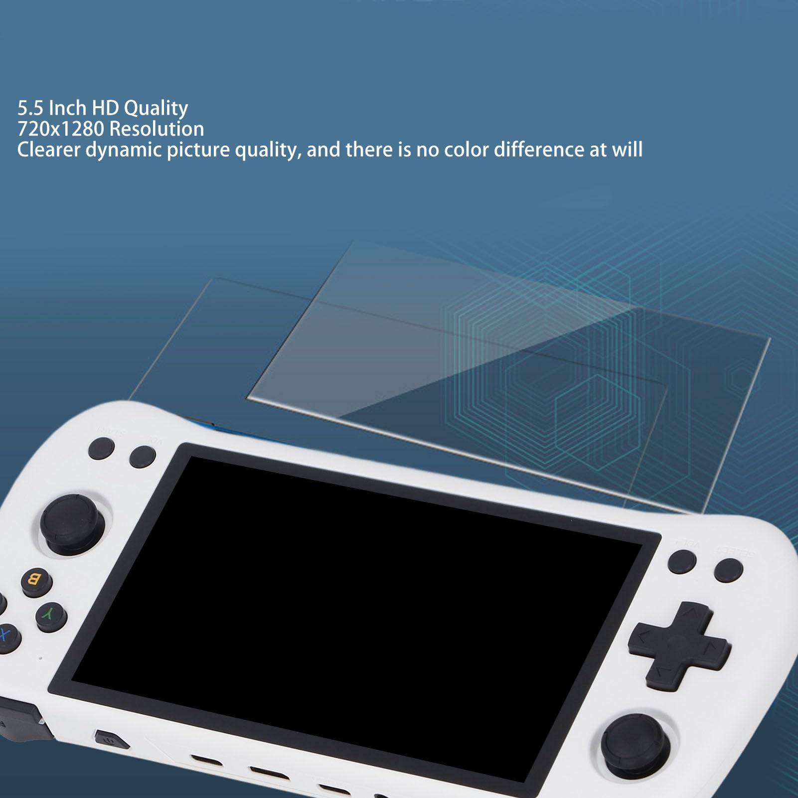 Keenso Handheld Game Console HD IPS Screen Retro Gam (16G i 256G)