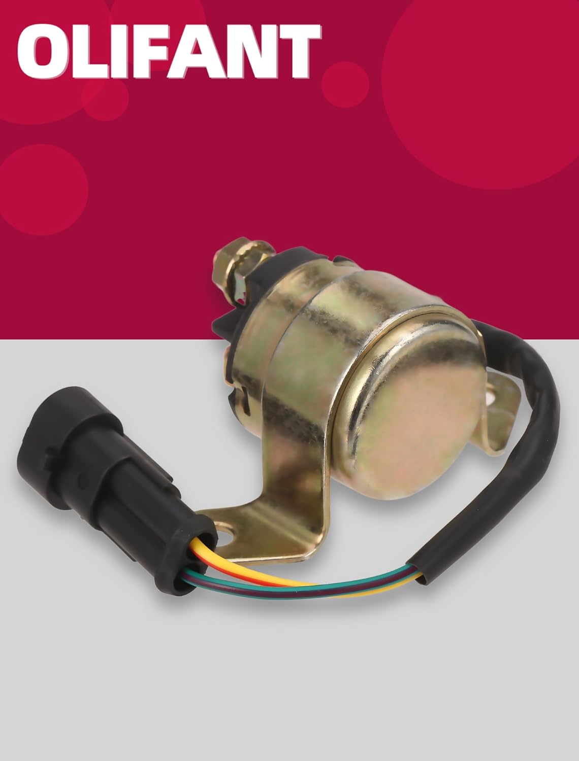 3 Set Starter Solenoid Relay for Polaris Sportsman 400 450 500 570 700 800/Ranger 400 500 570 700 800 900/RZR 570 800 900 1000 Turbo/Scrambler ACE Hawkeye Replace 4012001 4010947