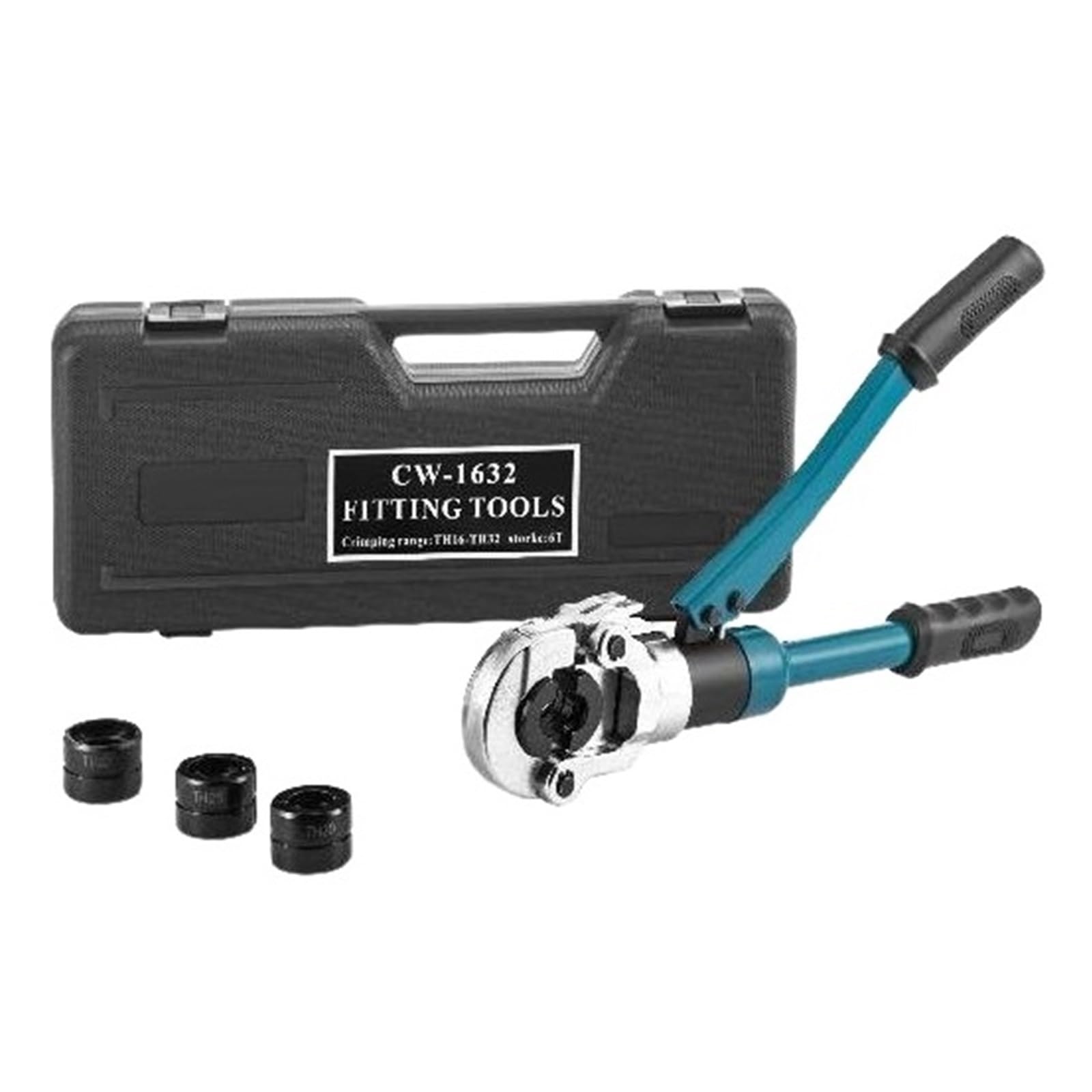 Hydrauliczne Rury Pex Aluminiowe Narzędzia Do Zaciskania Rur Z Tworzyw Sztucznych CW-1632 Narzędzie Ciśnieniowa Zaciskarka Hydrauliczna PB Precyzyjny, OszczęDzająCy Pracę