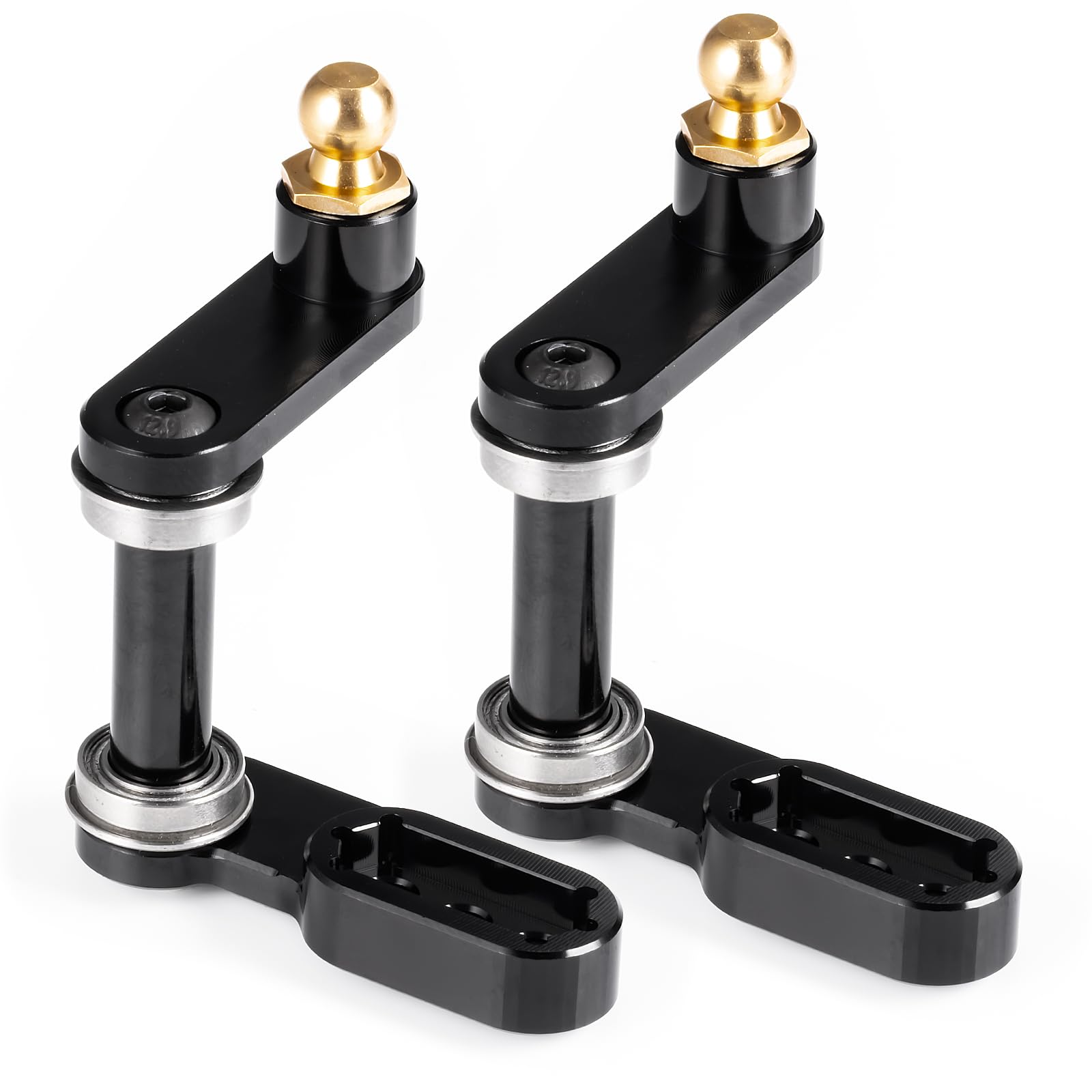 AXspeed Aluminium Servo Steering Fixed Mount Bracket for 1:10 Tamiya Clod Buster RC Car (Style B)