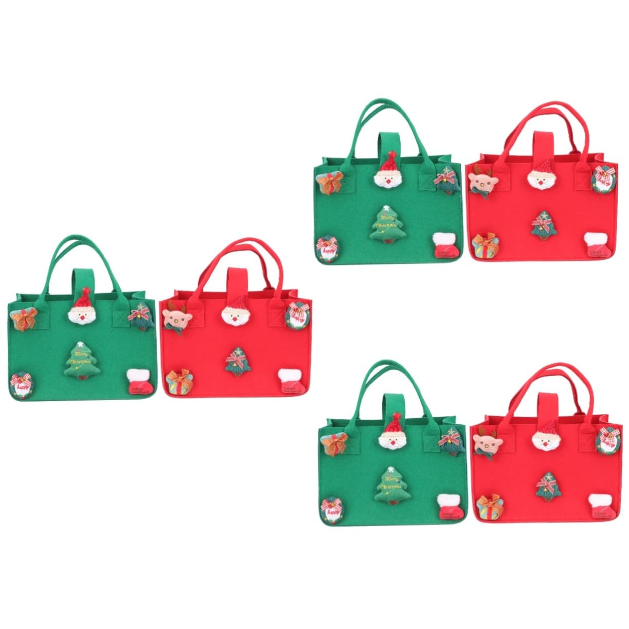 Feutre cartoon pour pochettes de stockage GALPADA, textile premium pour vos fêtes