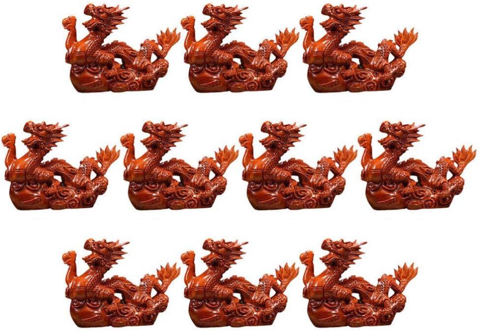 Figurine de Dragon - Solaire - Résine - 24cm - Décoration de Jardin