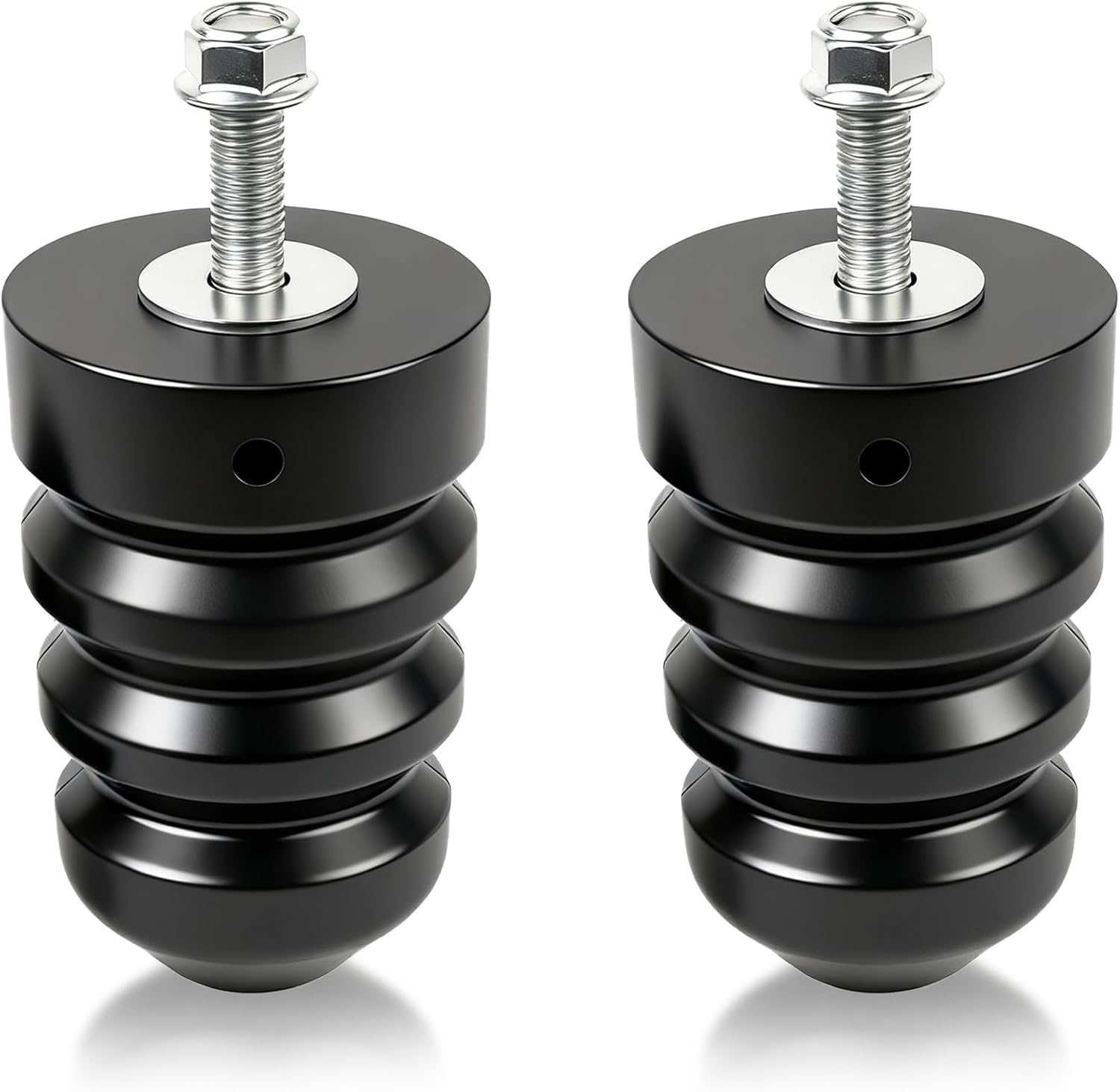 Rear Bump Stops, Rear Leaf Spring Bumpers Compatible with Ford 2005-2016 F250 2005-2019 F350 2000-2005 Excursion (Pack of 2)
