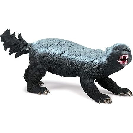 Amazon Eden Toys ラーテル 食肉目 イタチ科 動物 模型 フィギュア 大人 キッズ 孫 誕生日 プレゼント リアル フィギュア Pvc おもちゃ 塗装済 完成品 フィギュア ドール 通販