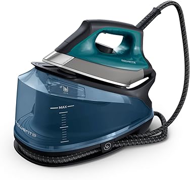 Rowenta DG7621 Compact Steam PRO Ferro da Stiro a Vapore con Caldaia Silenziosa, Pressione Fino a 6.2 Bar, 2200 W, 1,1 Litri, con Tecnologia Eco Intelligence