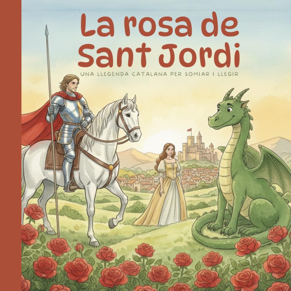 La rosa de Sant Jordi: Una llegenda catalana per somiar i llegir