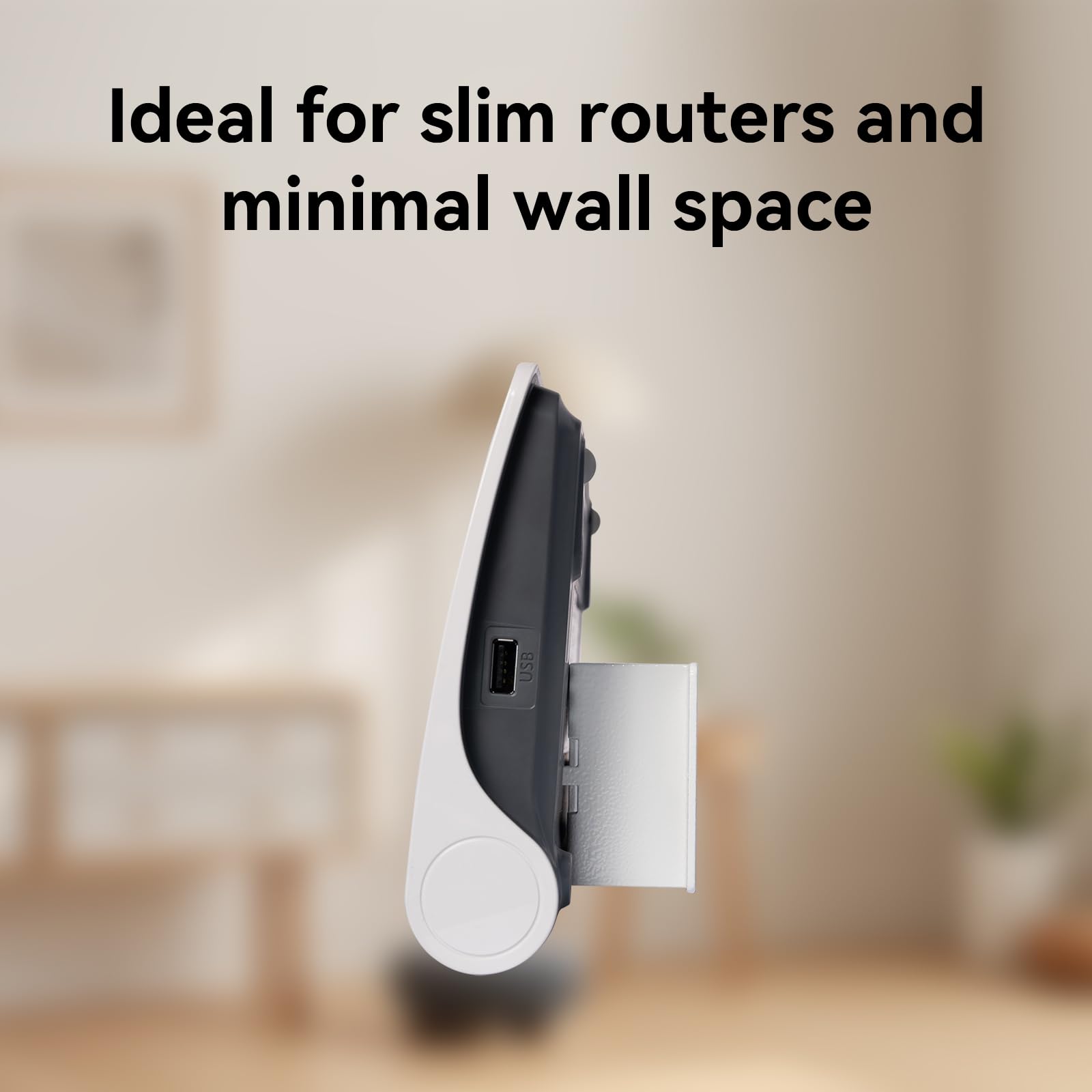 shinar Compatibel met metalen wandhouder voor Fritz!Box Router