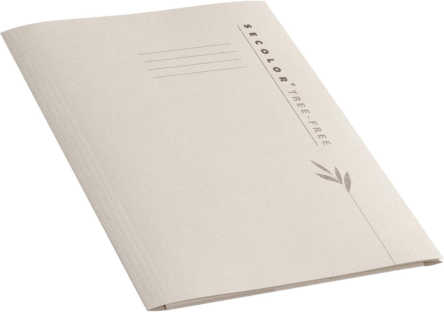 Djois Made by Jalema 3882511- Pack of 10 Ecological Subfolders with 3 Folders Folio| 226 g/m² | Tree Free Secolor | Natural Beige