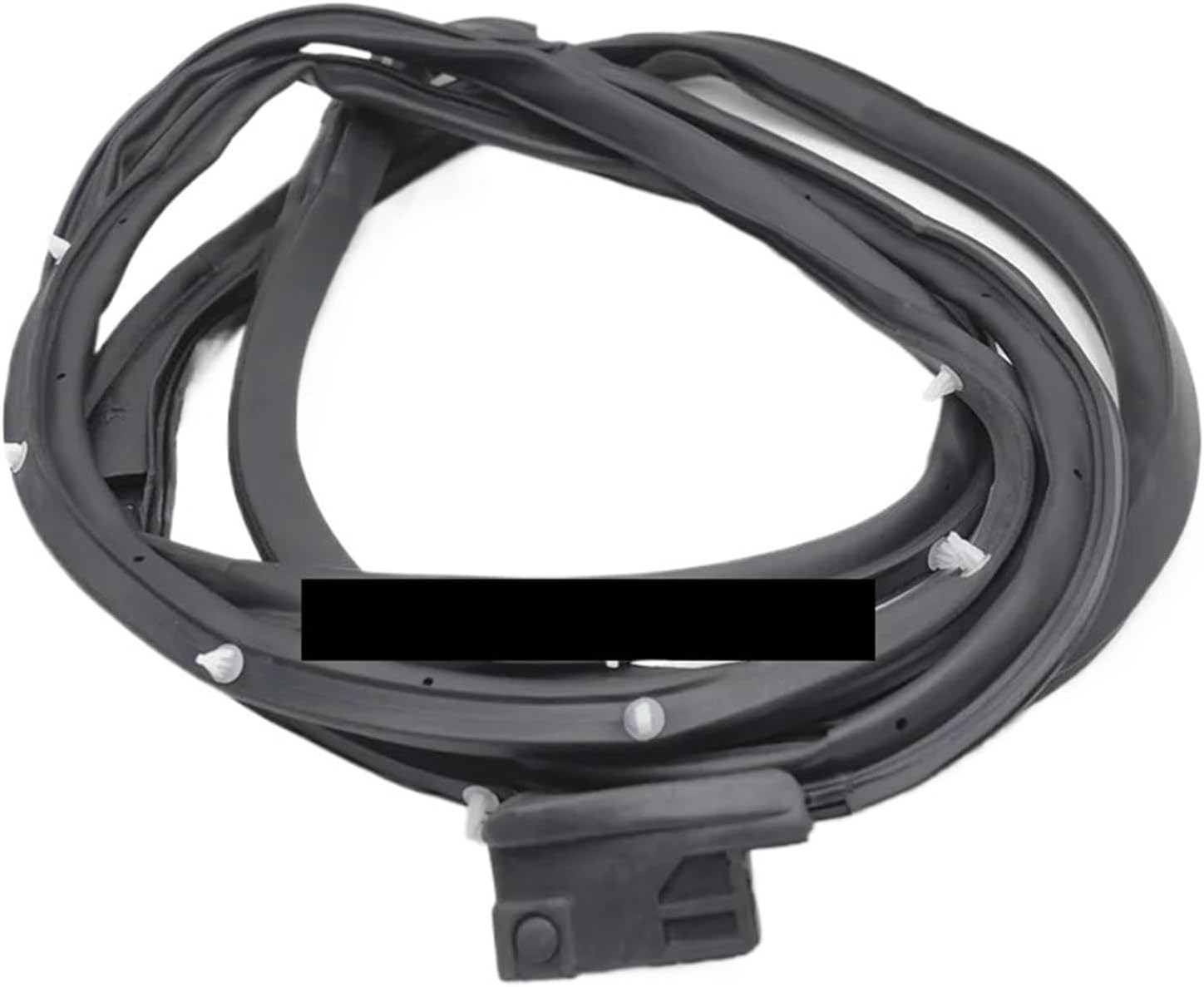 Front Rear Left Right Side Door Sealant Waterproof Seal Rubber Strip(Front Right(1PCS))