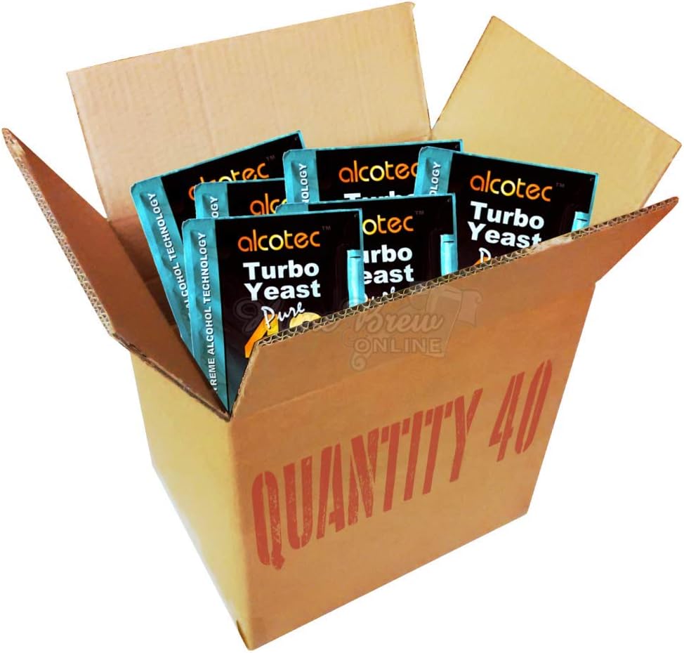 Spirit, Cider & Winemaking - Alcotec 48 Hour Pure Turbo Super Yeast - Box of 40