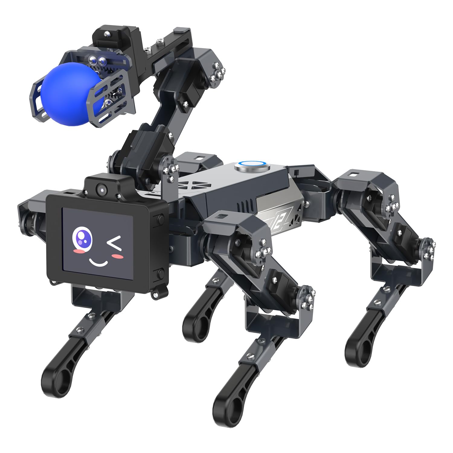 AIロボット犬 ラズベリーパイ5模生四足ロボット犬 Amazon.co.jp | XiaoR GEEK 四足歩行バイオニックロボット犬ラズベリー