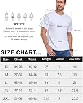 wirarpa Men's T-Shirts 100% Cotton Midweight Crewneck Short Sleeve Tees Casual Plain T Shirt 2 Pack