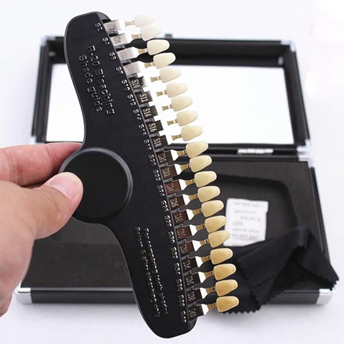 Buy 3D 20 Colors Dental Teeth Shade Guide, Professional Teeth Whitening