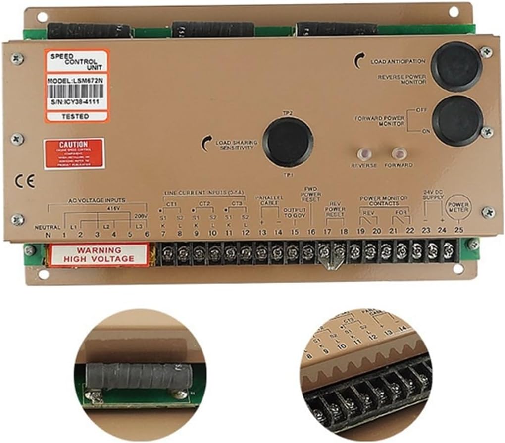 Generator Set LSM672N DC Electronic Speed Governor Speed Controller Speed Control Board