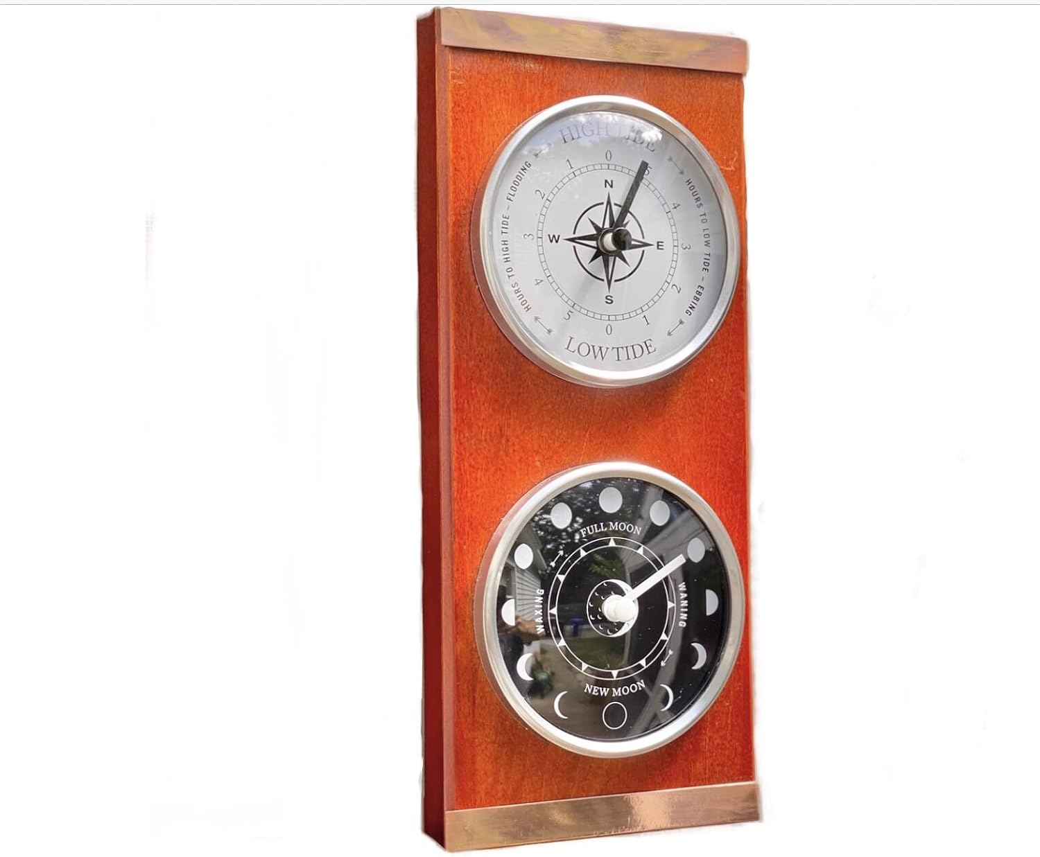 Amazon.co.jp ローカントリークロックタイドクロックとムーンクロック 潮周期とムーンフェイズを一目で把握