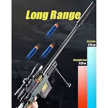AWM Foam Sniper Rifle Ball with 20 Soft Balls, Sniper Rifle