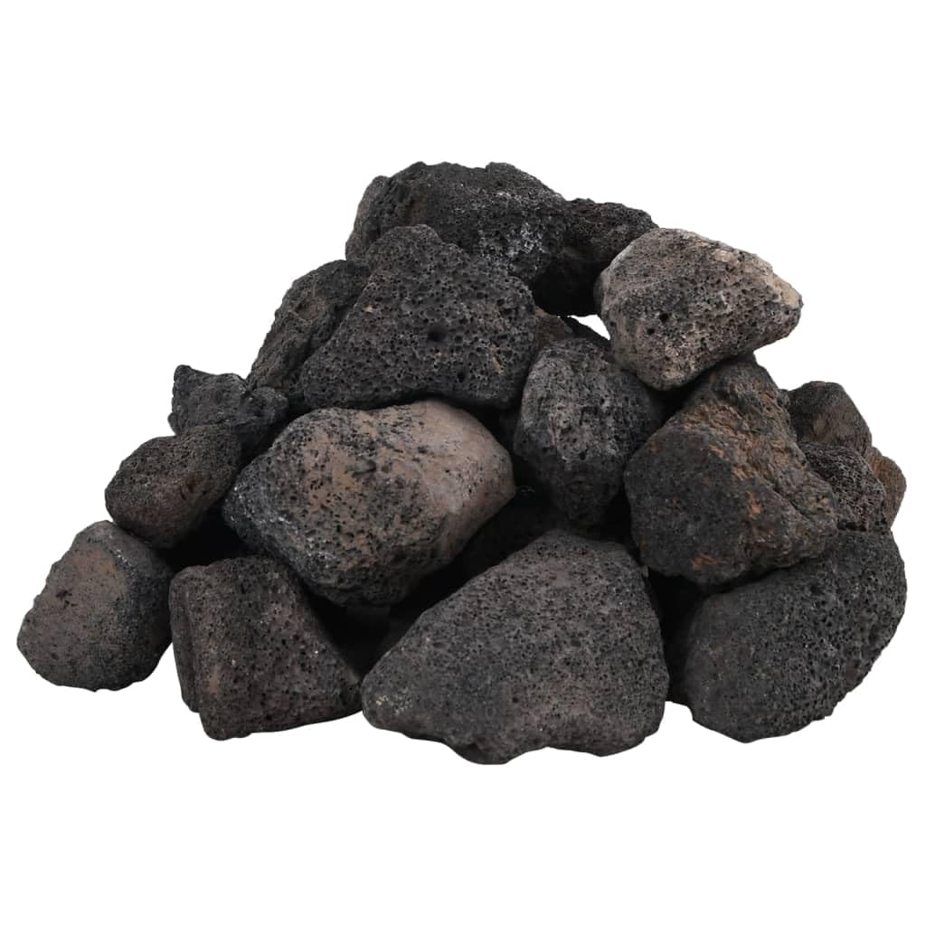 Gecheer Lavagranulat, natürliche Dekoration & biologischer Filter für Aquarium, 10 kg, 5-8 cm für Süßwasser und Salzwasser