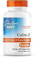 Calm-Z with Zembrin, 25 mg, 60 Veggie Caps
