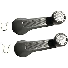 ihave Replacement for Pair Window Crank Handle Grey Civic Accord CX DX EX SI EG6 B16 D16 EK