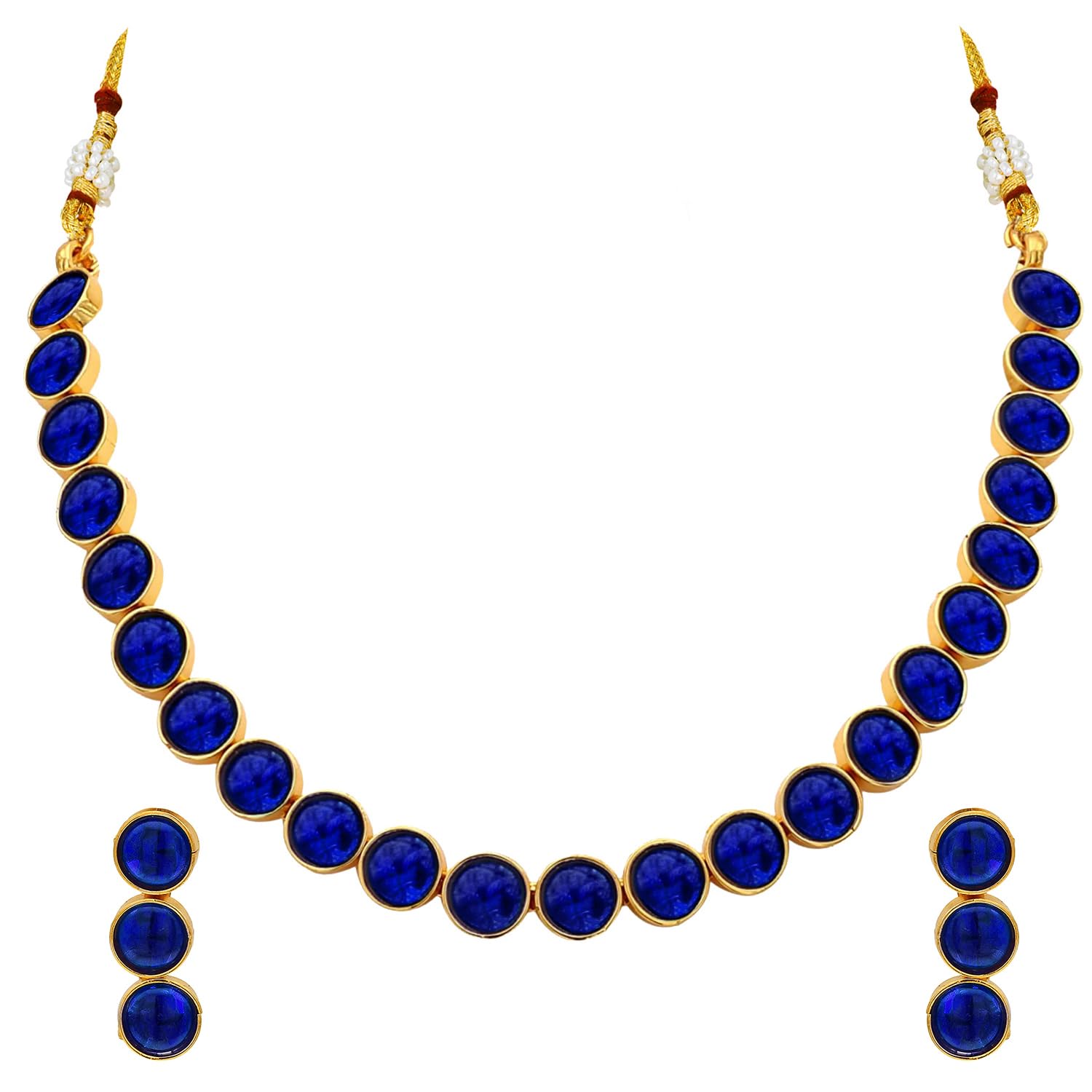 Peora Traditional Ethnic Necklace & Jewellery Set Gift for Women