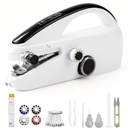 Handheld Sewing Machine, Portable & Cordless Mini Sewing Machine for