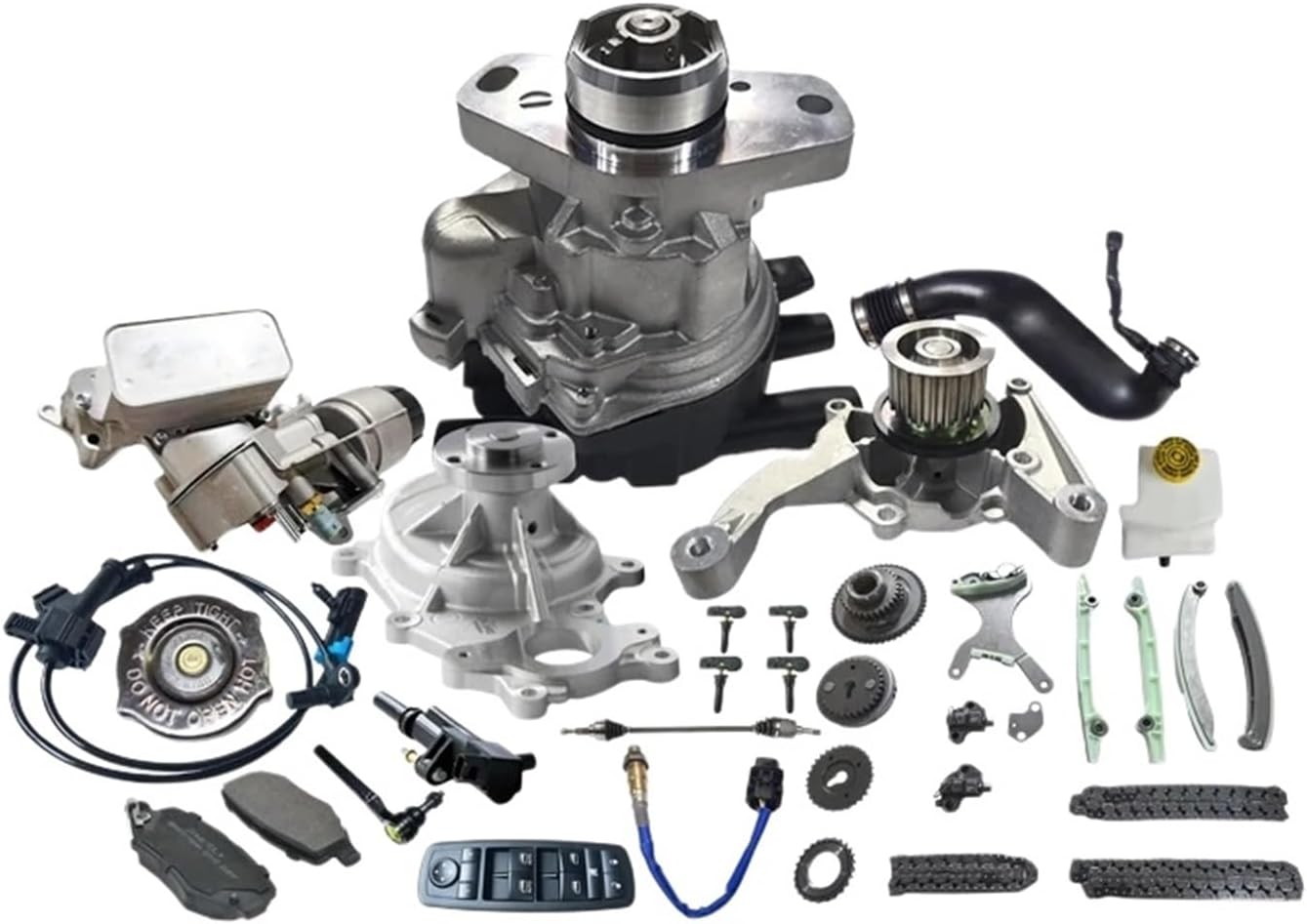 12672035 12707180 43326 ZANETOL Cooling System Water Pump Quality Compatible For BUICK REGAL SPORTBACK 2018~2020 / CADILLAC ATS 2016~2019