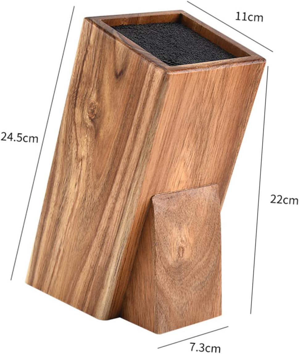 1pc Multifunctional Knife Storage Rack Stylish and Practical Kitchen Organizer for Safe and Convenient Knife Access