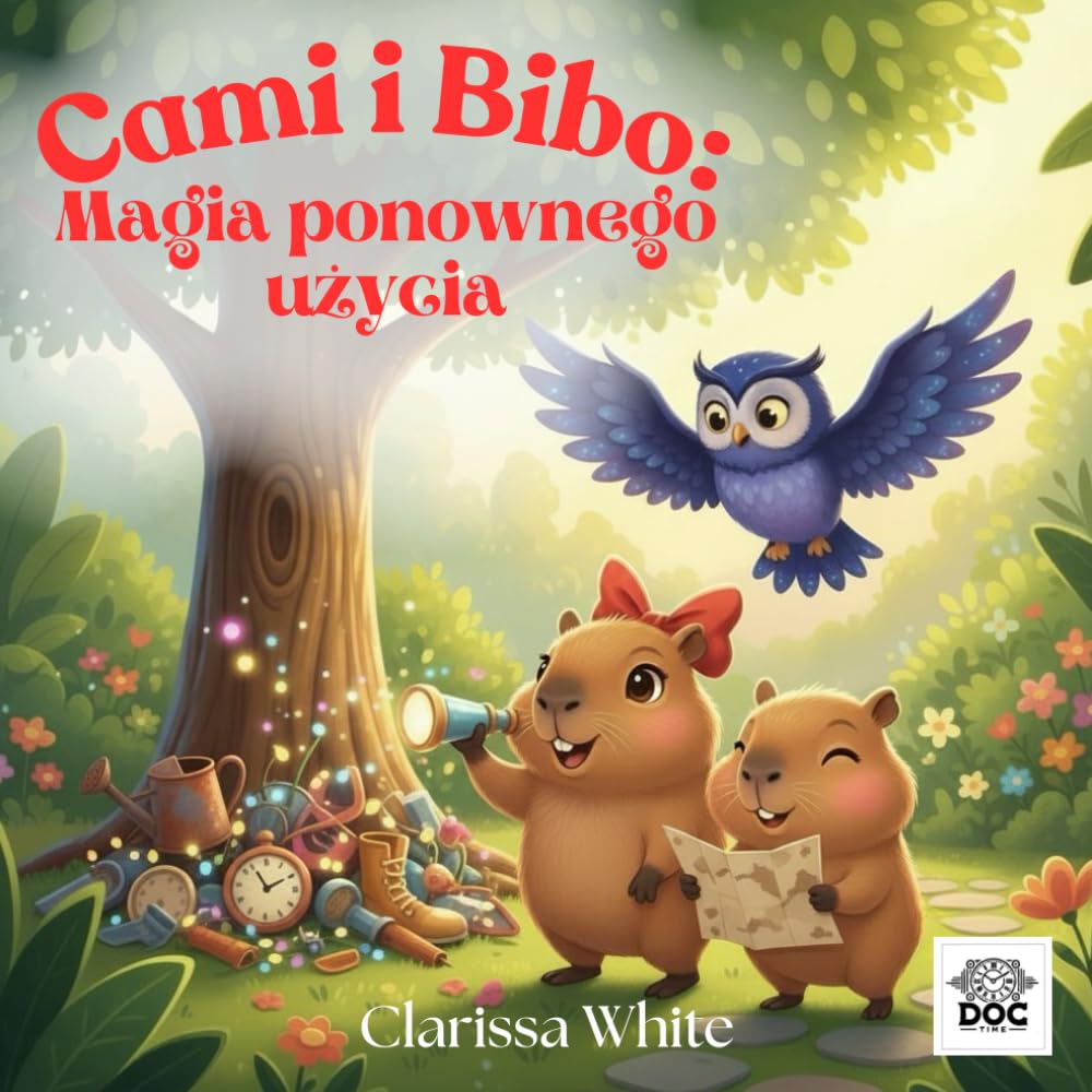 Cami i Bibo: Magia ponownego użycia: Edukacyjna opowieść o ekologii, kreatywności i ponownym użyciu – dla dzieci, rodziców i dziadków