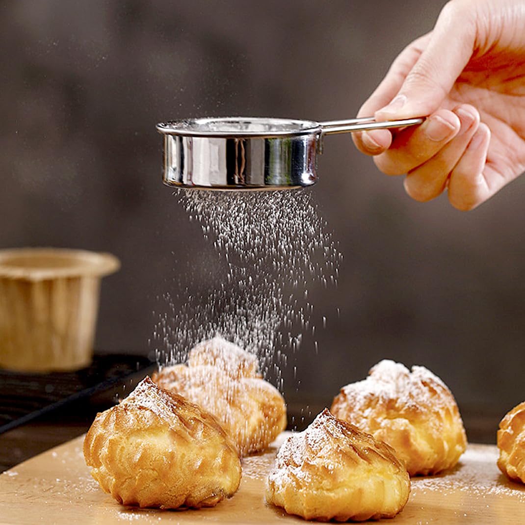 Amazon | DIYBravo こし器 うらごし 置き皿付き 2つセット 粉