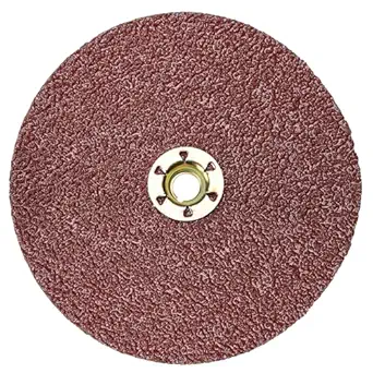 3M Fibre Disc 982C, Pack of 25, 4-1/2 in, TN Quick Change, 60+ Grit Precision-Shaped Grain Abrasive Discs, for Heavy Grinding, Deburring, Beveling, Finishing, and Weld Removal