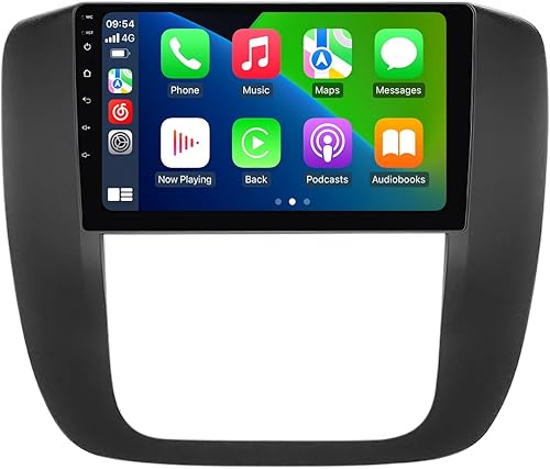 Radio de coche Android 12 para GMC Yukon Chevrolet Chevy Silverado Tahoe Suburban 2007-2012 Kit de tablero de actualización estéreo, 8 núcleos 1280