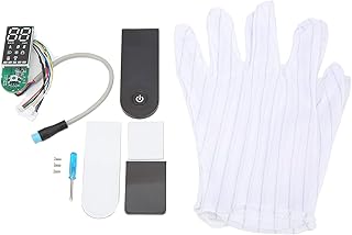 Focket Electric Scooter Dashboard, PCB Durable Waterproof Bluetooth Board Replacement Clear Data Display Easy to Install Anti Oxidation Dashboard Cover for Xiaomi M365 1S PRO PRO2 MI3 Universal