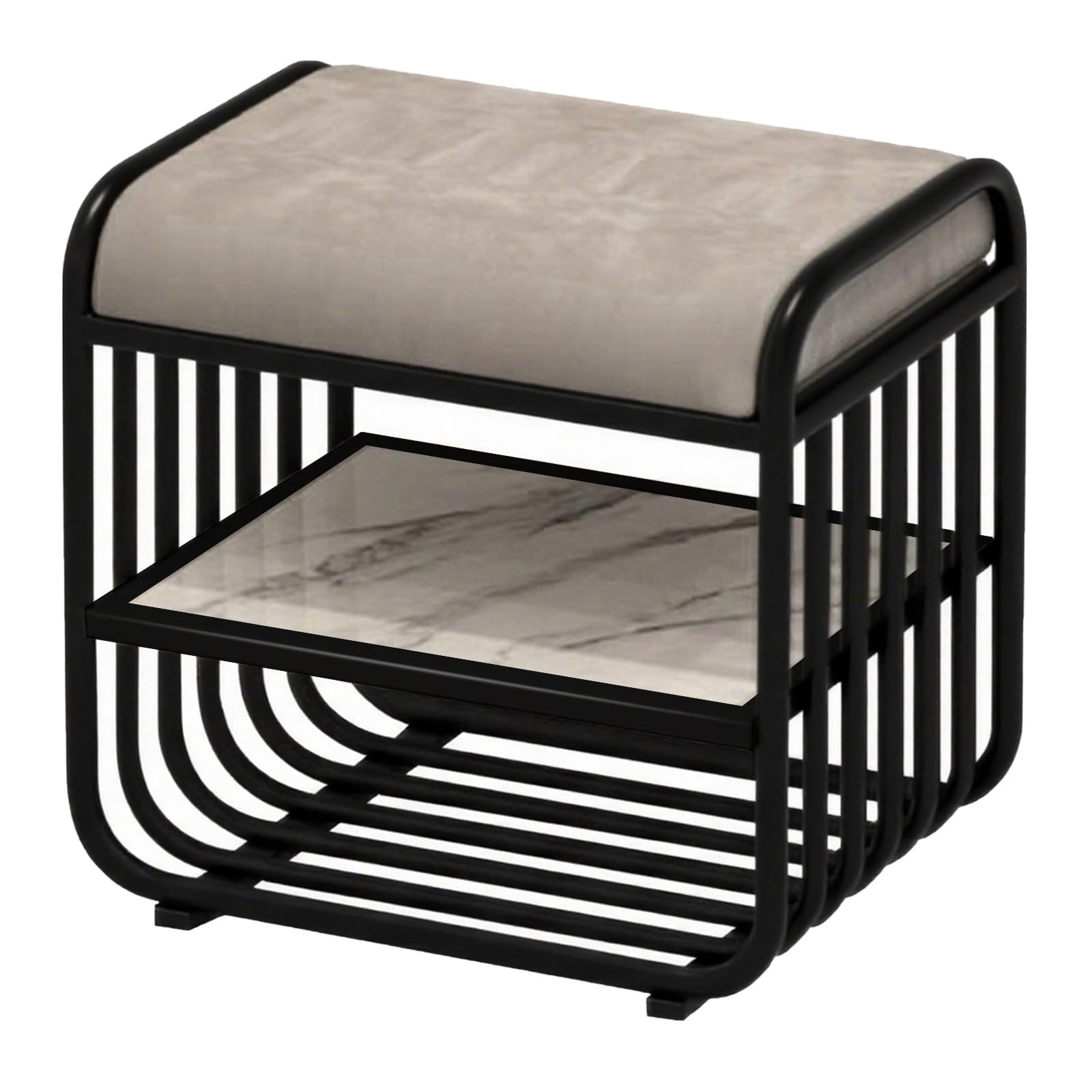Banc à chaussures de 45 cm pour gagner de la place en couloir