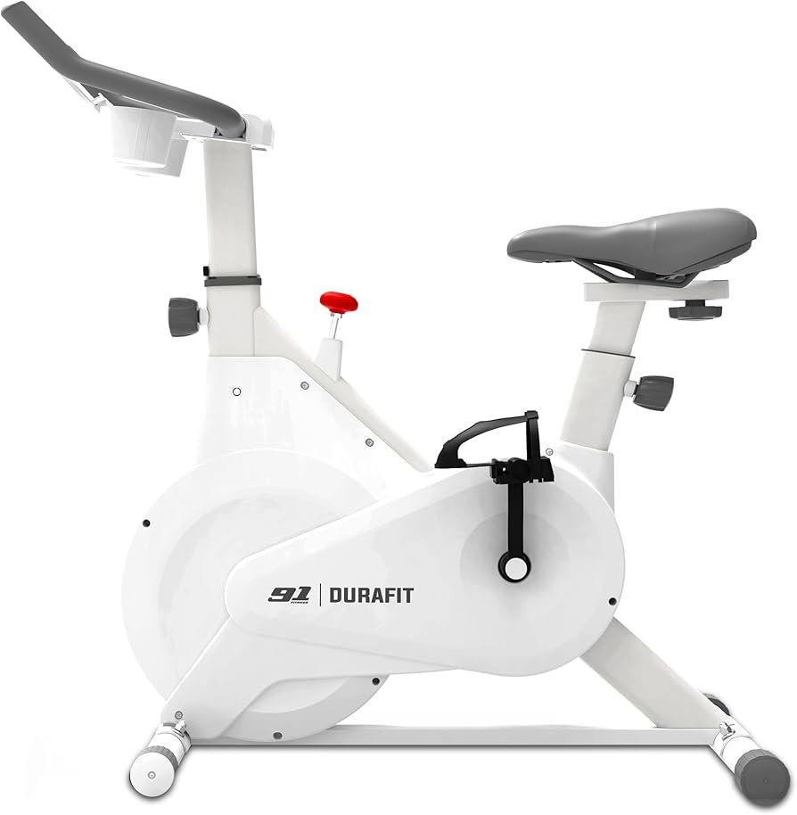 91-Durafit Pacer Spin Bike for Home Workout| 7 Kg Fly Wheel | 100