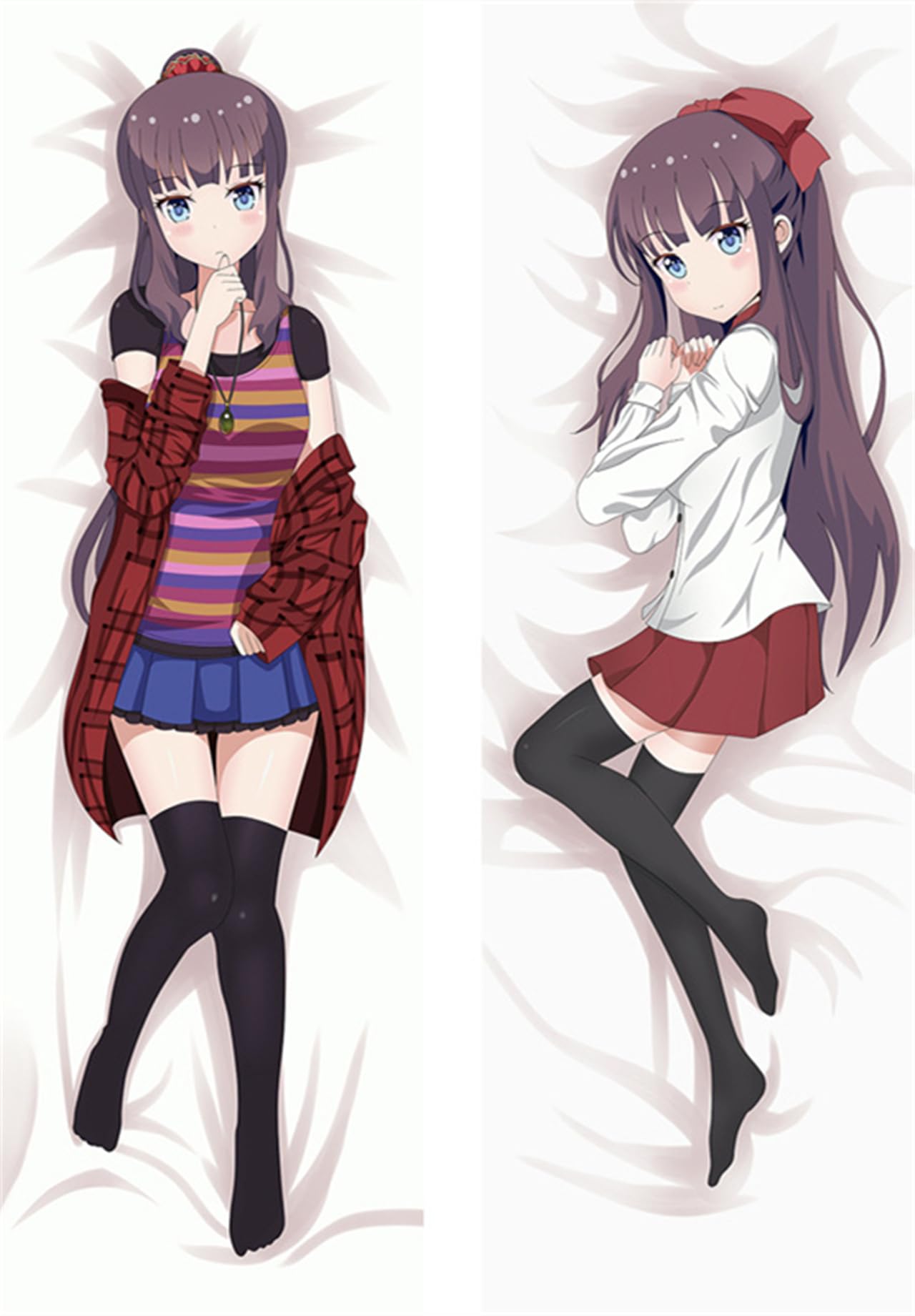 Amazon.co.jp: NEW GAME! 抱き枕カバー 涼風青葉 滝本 ひふみ 桜