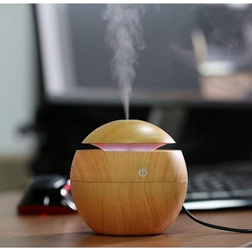 ZAM ZAM STORE Wood Cool Mist Ultrasonic Humidifier for Room
