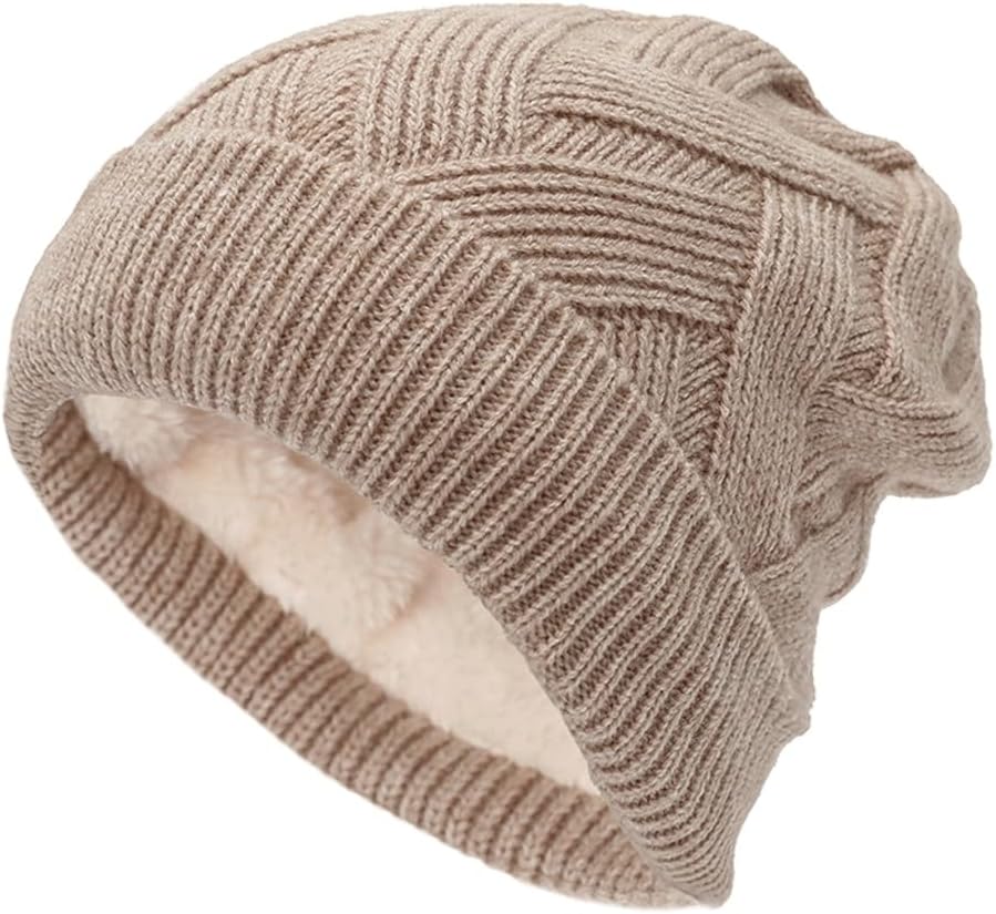 Hat Winter Women's Solid Color hat Bucket Cap Fisherman's Retro Knitted Wool Basin Bucket